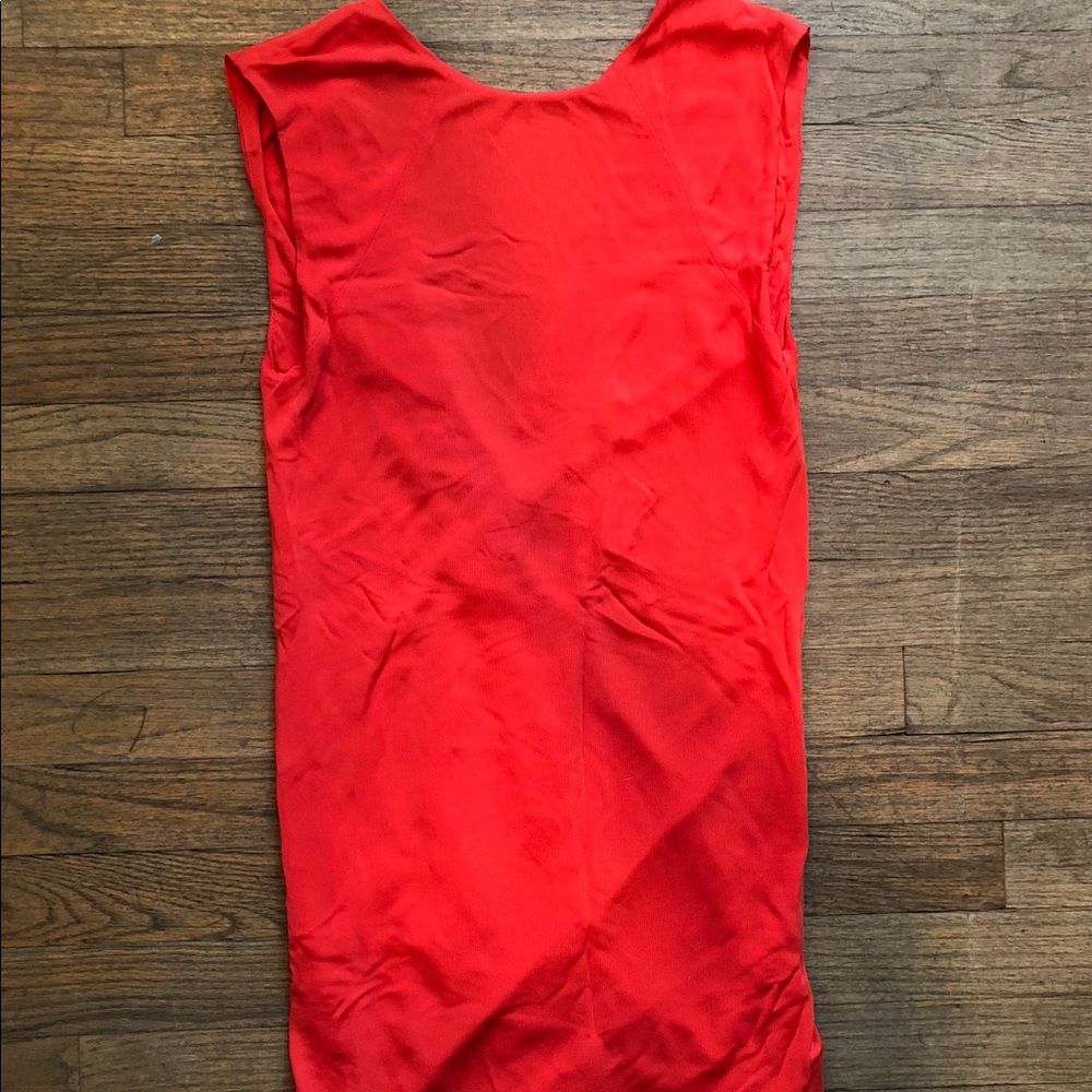 Alexander Wang T Orange Mini Dress